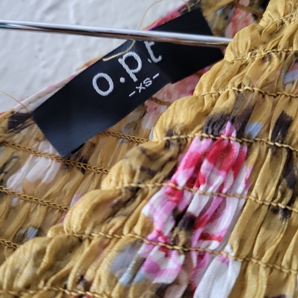 O.P.T. Smocked Maci Dress Size XS - Picture 4 of 7